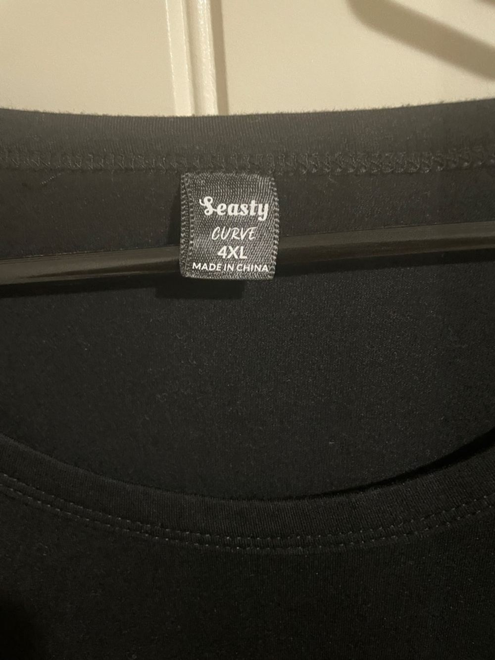Plus Size Black Tie-Detail Midi Dress nwot - Picture 2 of 4